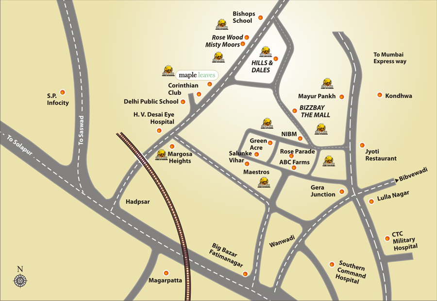 Your Life Your Space Margosa Heights, Apartments Near Corinthians Club