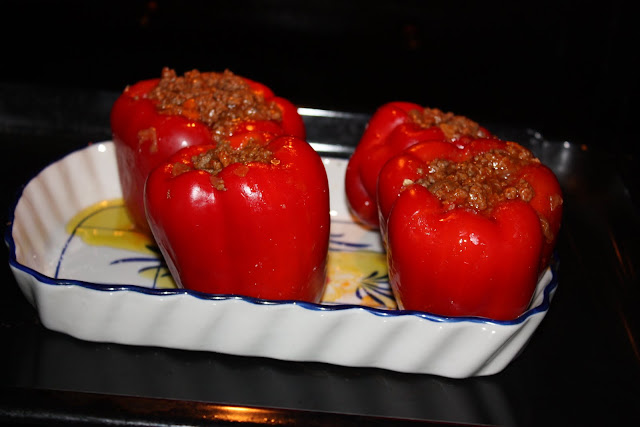  pimientos rellenos de carne 