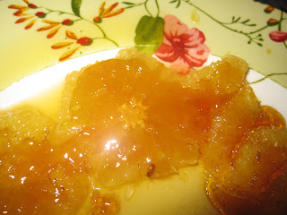  pan de calatrava con naranjas y frutos secos caramelizados (al microondas) 