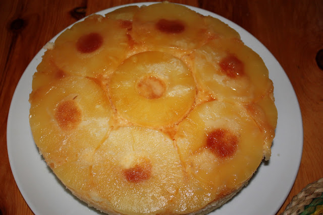  tarta de piña rápida, fácil y muy resultona (al microondas) receta de mi madre 