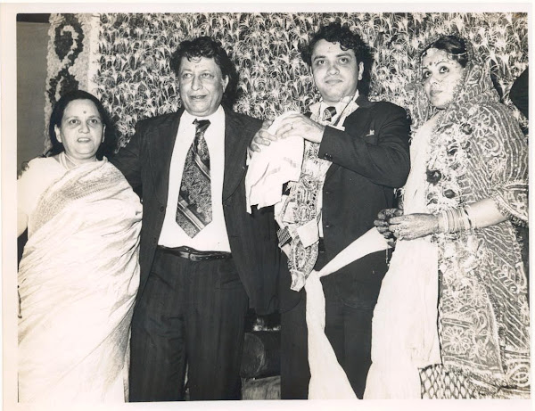 At his son Kapils wedding - 1980