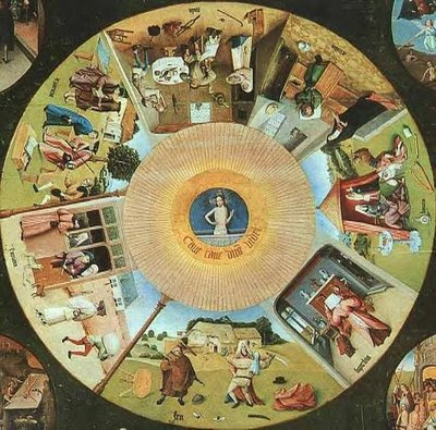 Quadros Poticos de Hieronymus Bosch - A AVAREZA 
