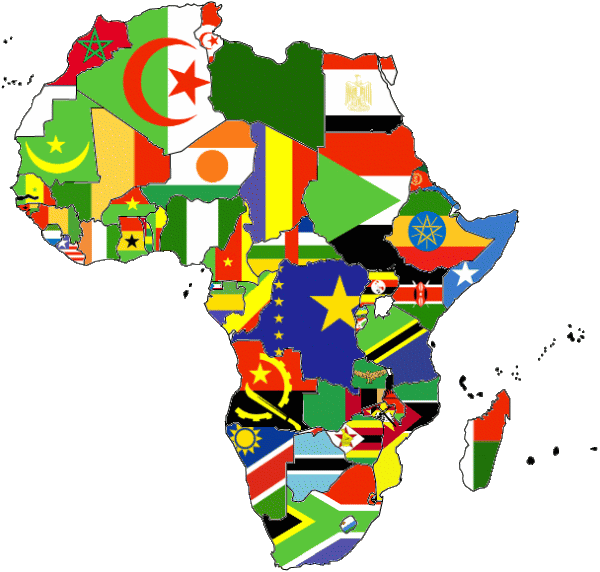 africa clipart map - photo #41