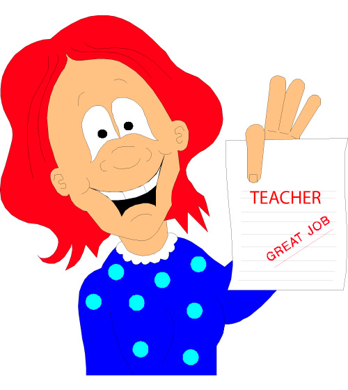 teacher clipart vector - photo #30