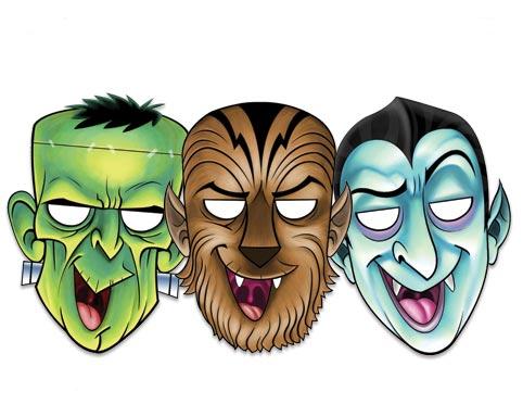 clipart halloween masks - photo #11
