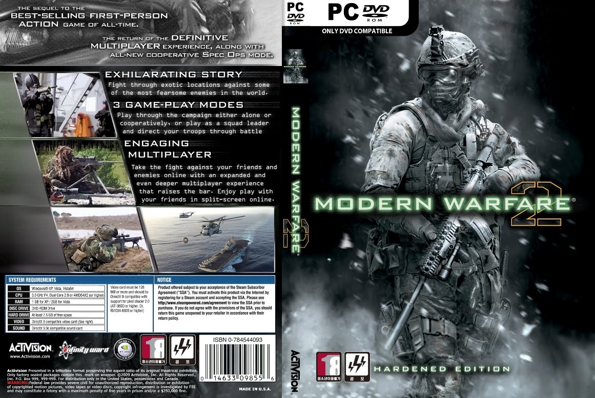 cover game Call Of Duty Modern Warfare 2 Cover