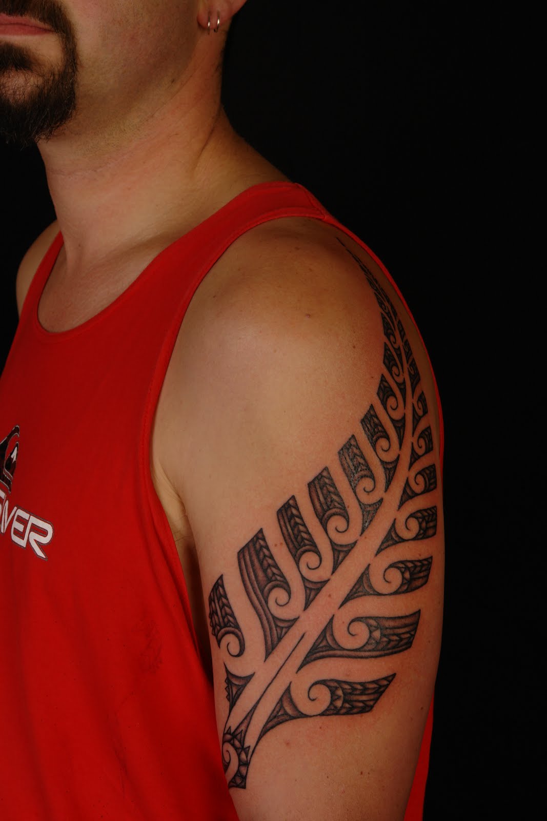 Silver Fern Maori Tattoo