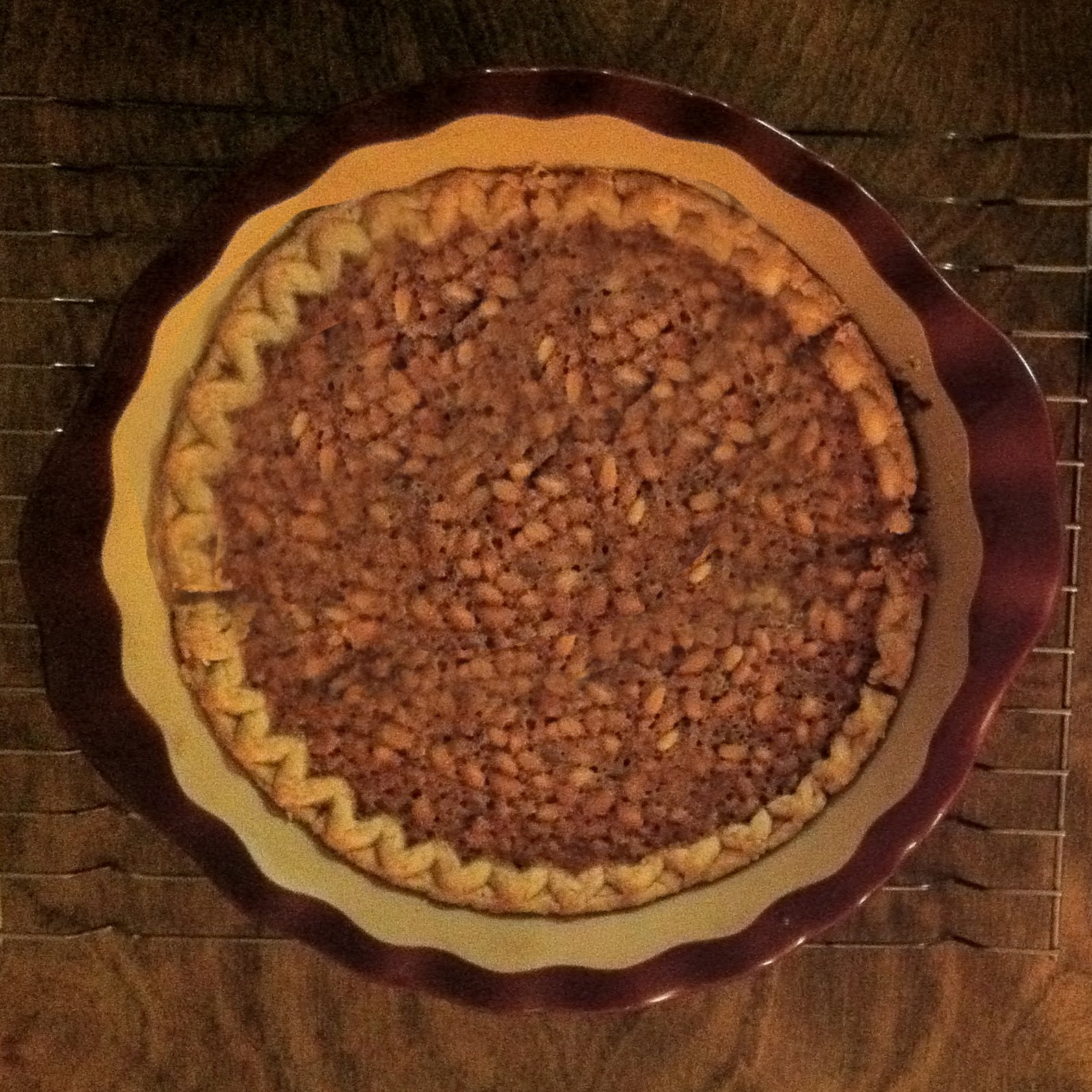 The Danica Complex Chocolate Chip Pine Nut Pie AND How to Build a Pie (I)