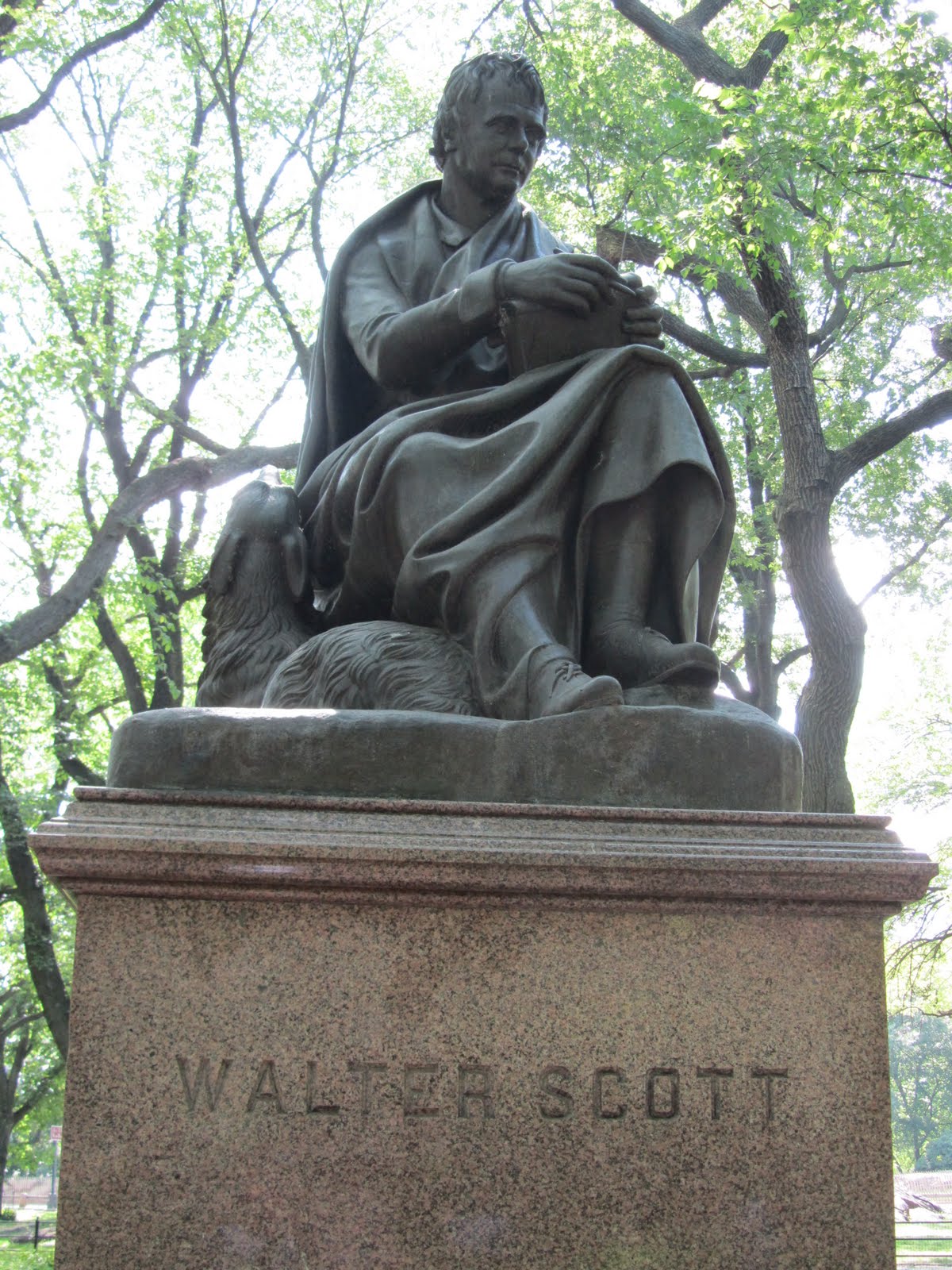 The Daily Sir Walter Central Park's Literary Walk