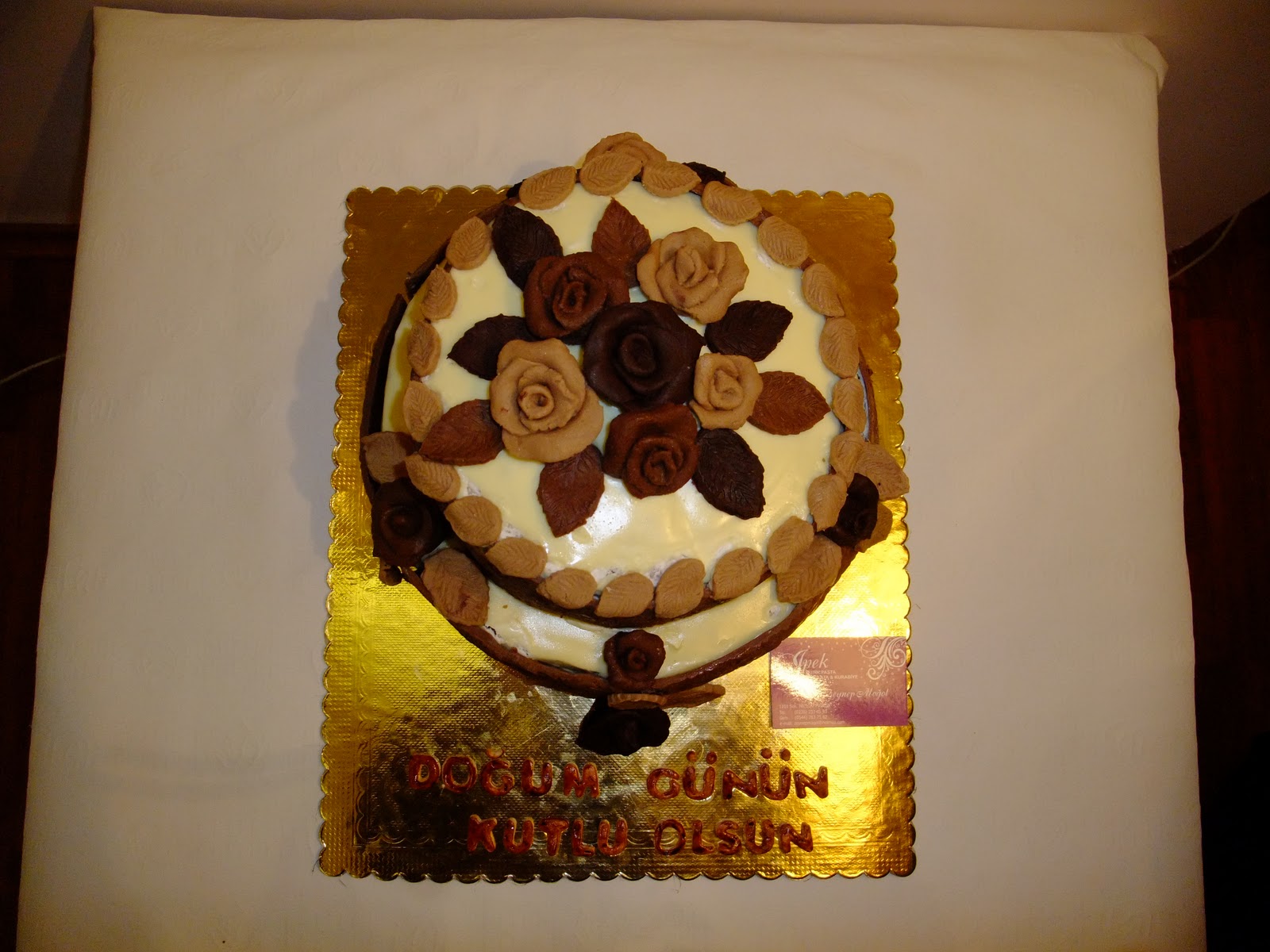 İpek Butik Pasta ,Çikolata ve Kurabiye çikolatalı pasta