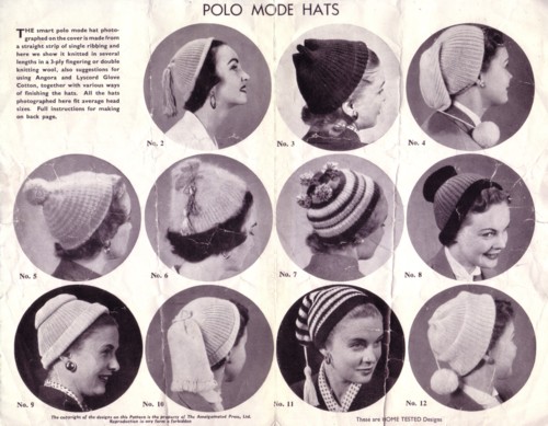 Woolly Wormhead - Sideways Bobble Hat - free knitting pattern