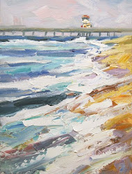 painting plein air beach tom brown knife palette painters international 12x16 inch painted easel fine oil
