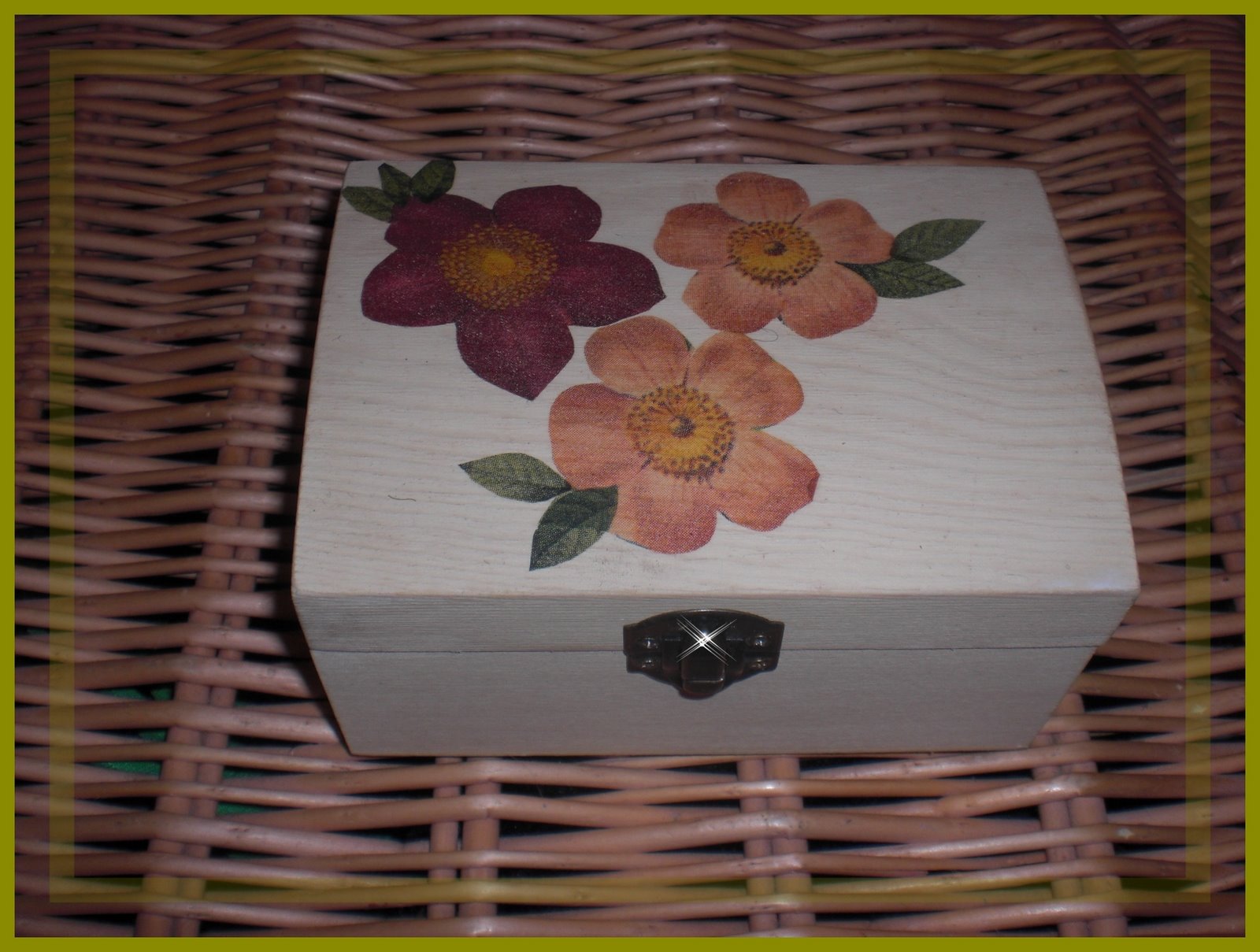 Manualidades 6B decoupage en madera