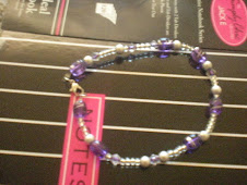 Purple Passion Anklet