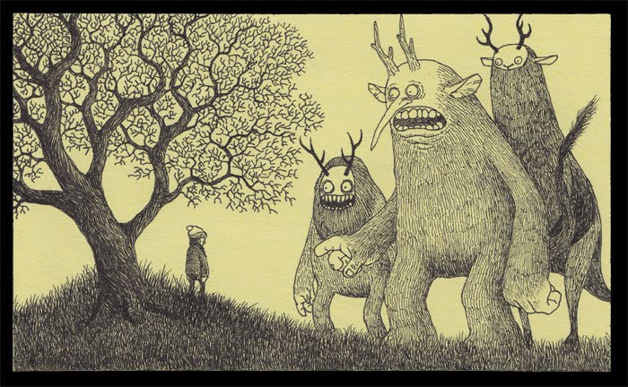 Субботние монстры. Don Kenn и его Monsterdrawings. 