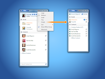 Trillian 5 Beta Screenshots - Social Messenger for Windows 7 ‎launched