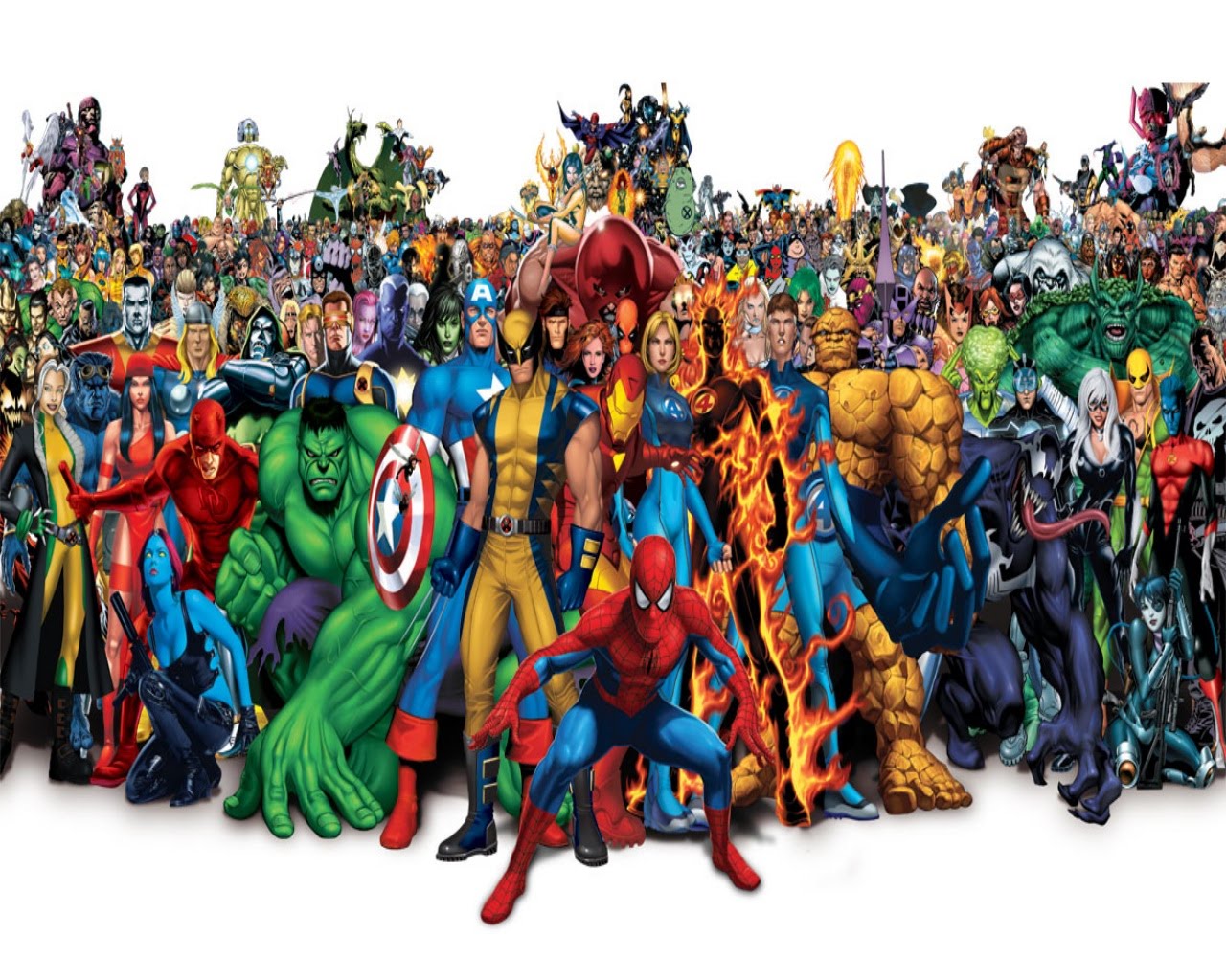 Frequência X: Ilustração - Personagens da Marvel!