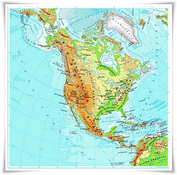 Geografia Sprawdzian Ameryka Północna I Południowa Nasza klasa: "Świat w kieszeni" - Ameryka Północna