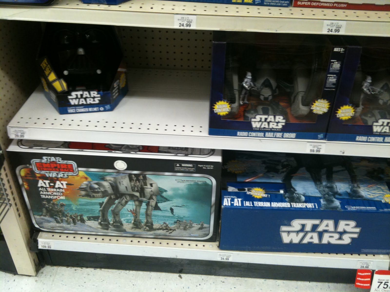 Nostalgic G Target and Toys R Us Star Wars merchandise reset...