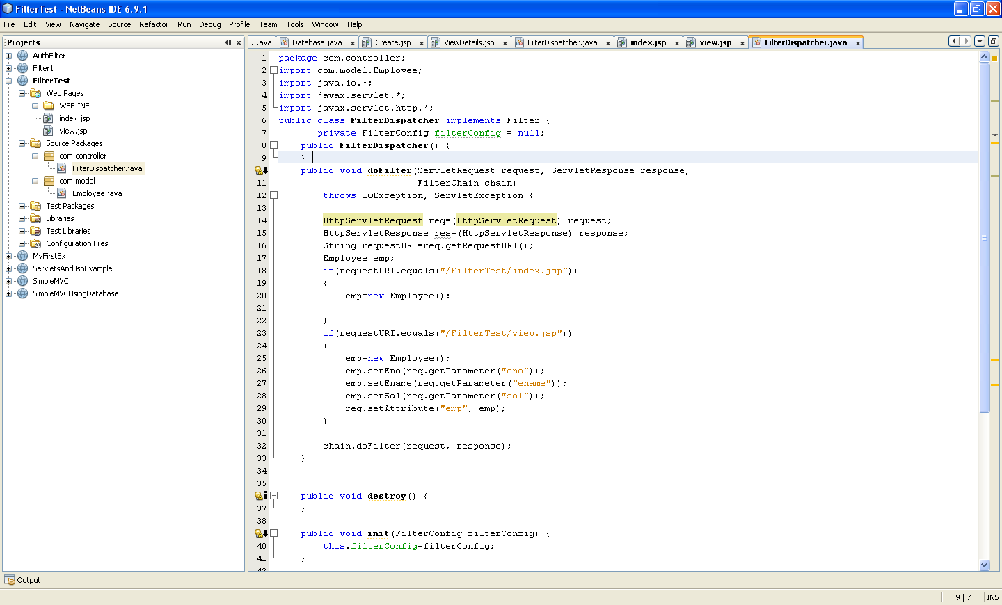 Java Circuit 22. Simple Filter Example