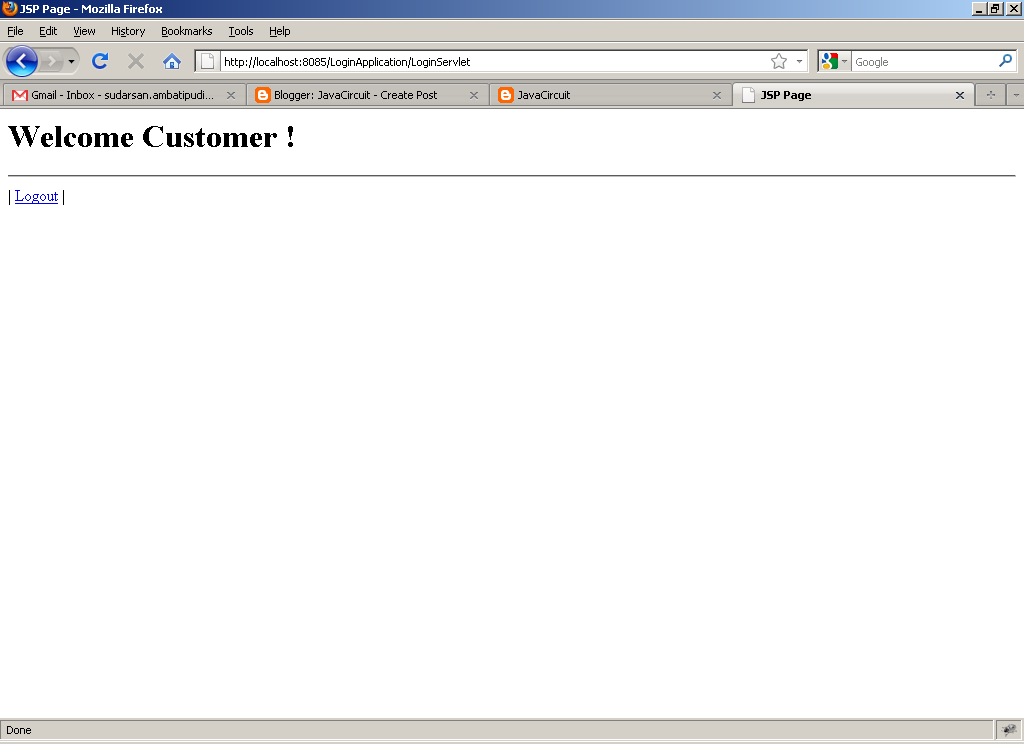 Java Circuit 27.Role Based Authentication and Authorization Using
