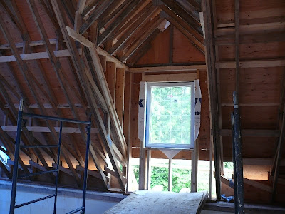 dormer window construction. Front Dormer Window