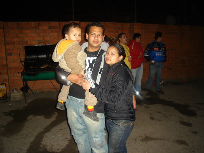los tres en su cumpleaño de chichi