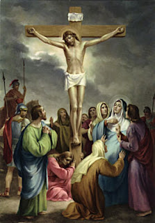  People Praying while Jesus Christ on the Cross Wallpaper