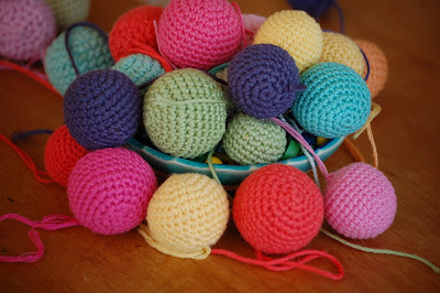 Striped Ball - Crochet Baby Toy - Free Crochet Pattern