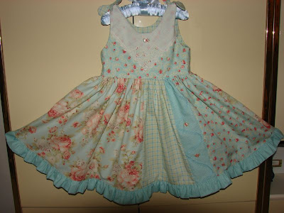 Karen's Butterflies and Faeries: Old Fashioned Sundress Completed