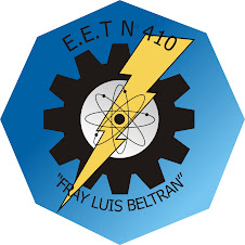 Logo de la EET Nº 410 Fray Luis Beltrán.
