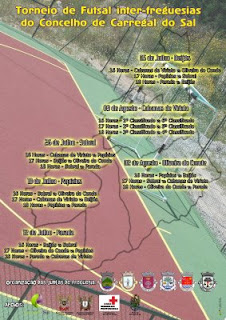 TORNEIO DE FUTSAL INTER-FREGUESIAS DE CARREGAL DO SAL