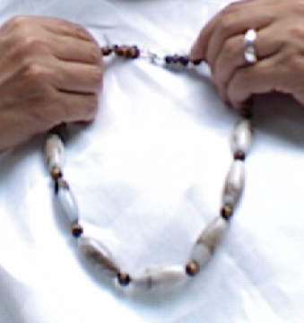 Agate necklace
