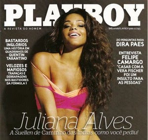 Revista Playboy Outubro - Juliana Alves 