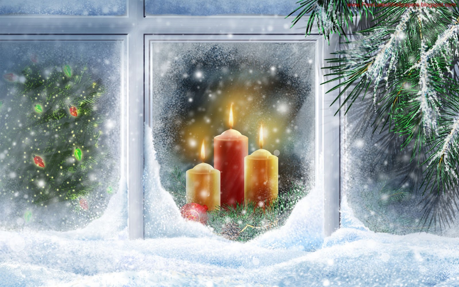 Christmas Night Wallpaper