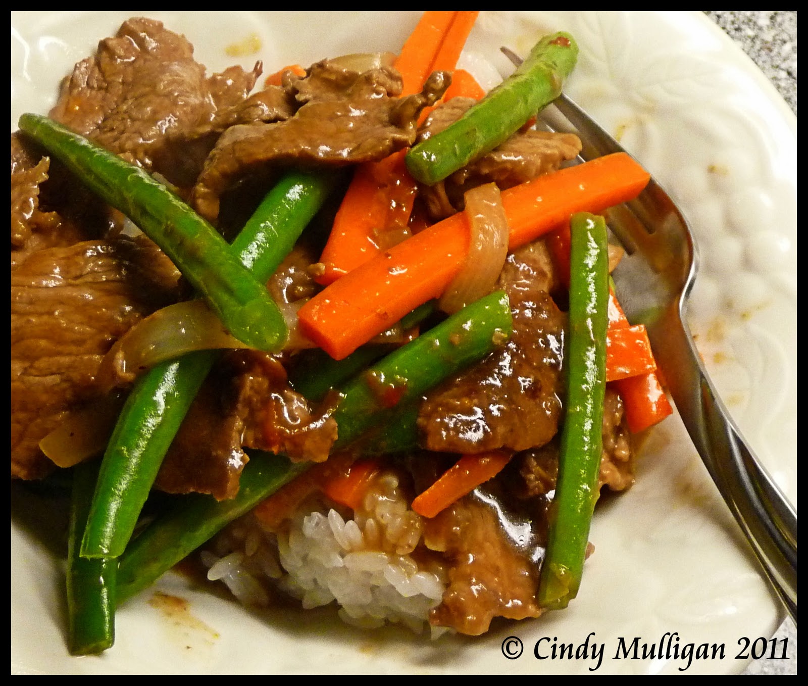 Gumbo Ya Ya Spicy Orange Beef with Vegetables