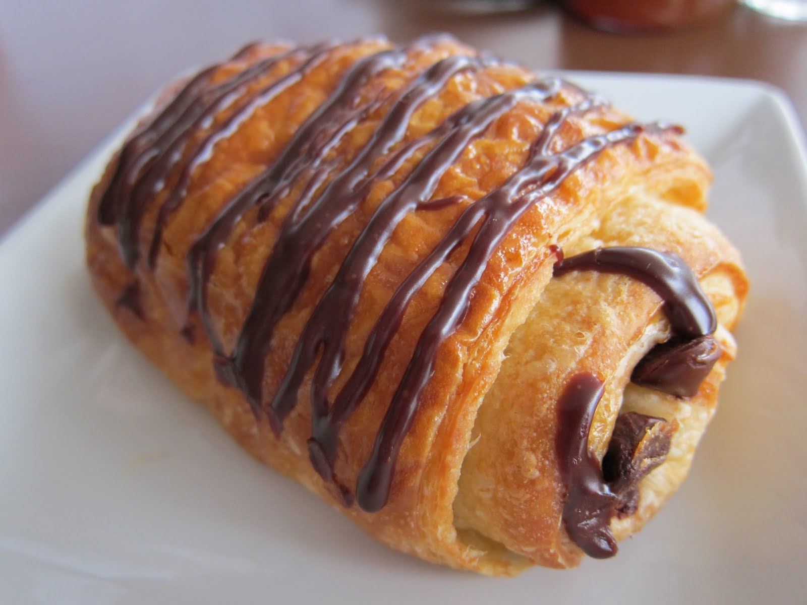 Feast Your Eyes, Man. | Chocolate filled Croissant
