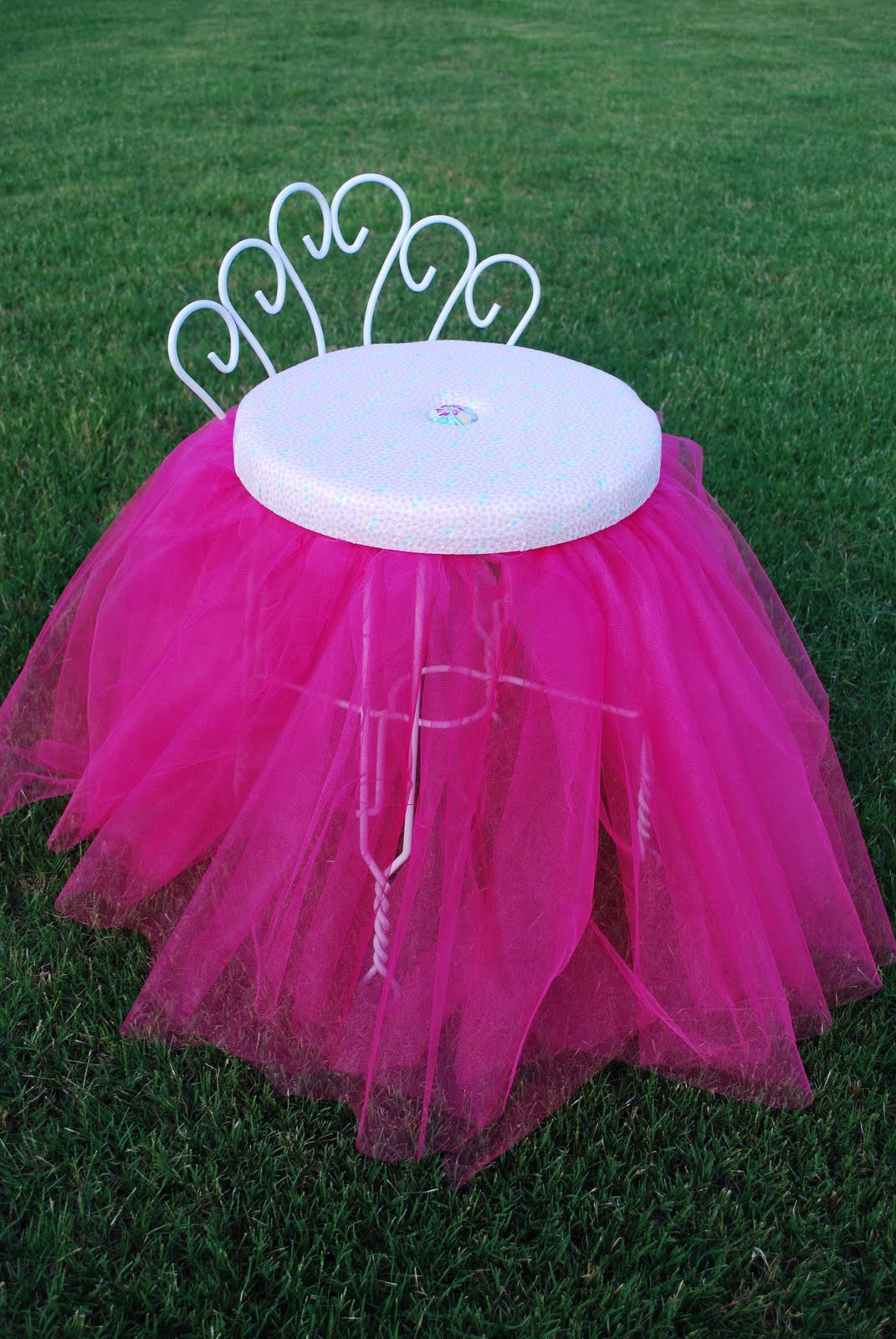 Fussy Monkey Business Princess Vanity Chair