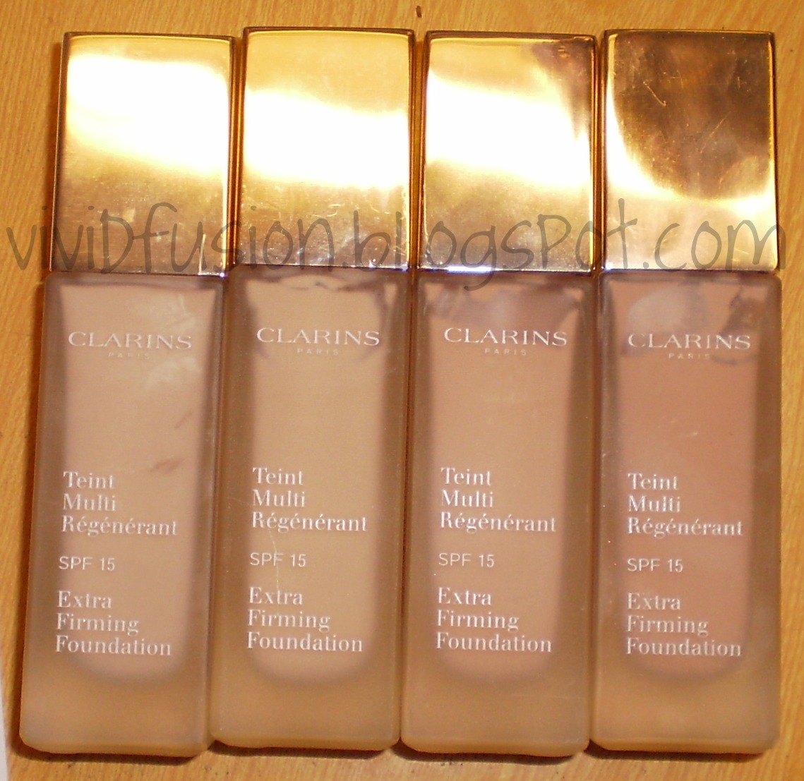 ViViD.FuSiOn. ProduCt.ReViEw. Clarins Extra Firming Foundation with
