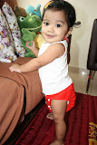 Baby Alya Wearing Red Coolababy