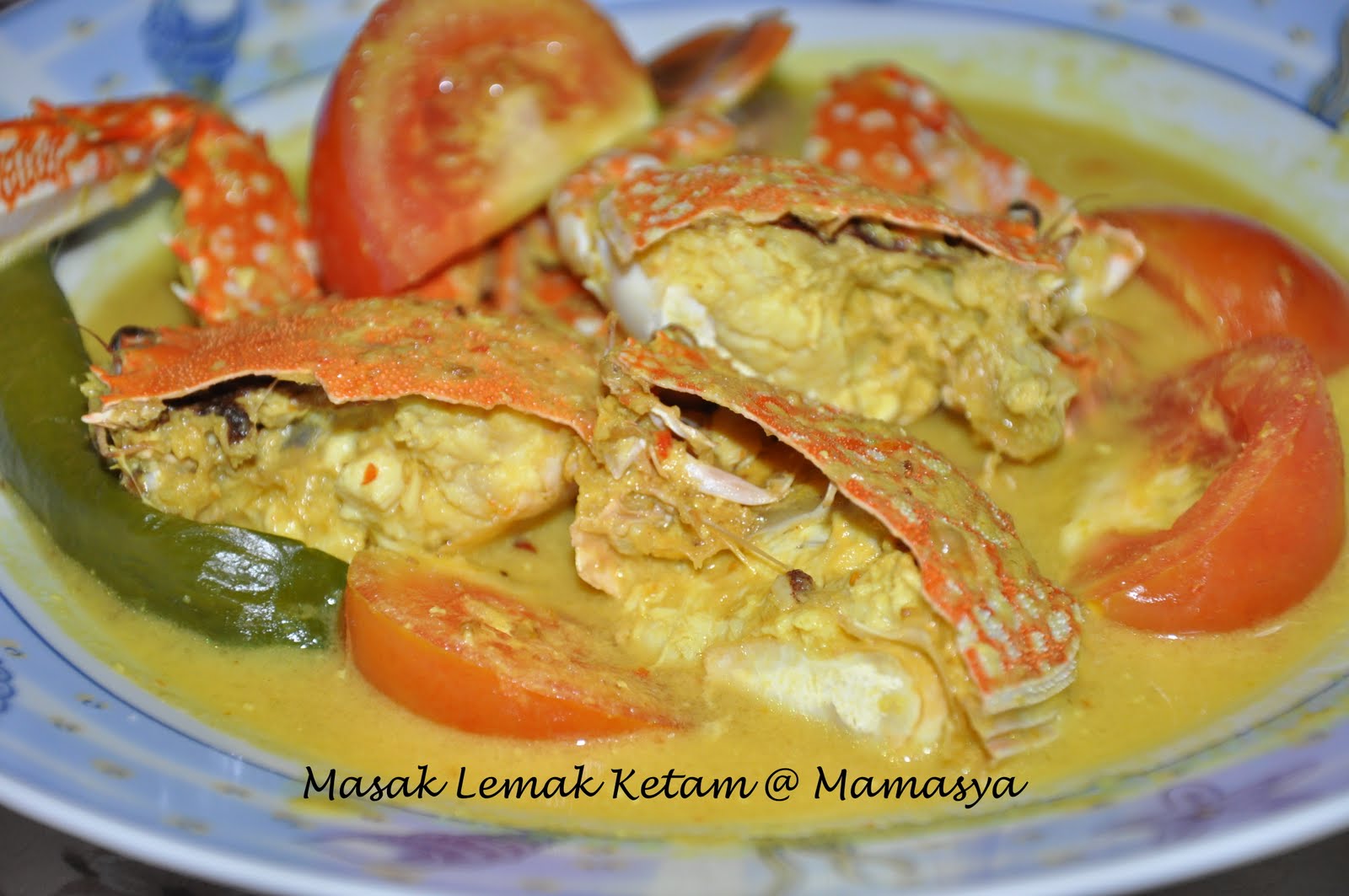 Dapur Mamasya Masak Lemak Ketam