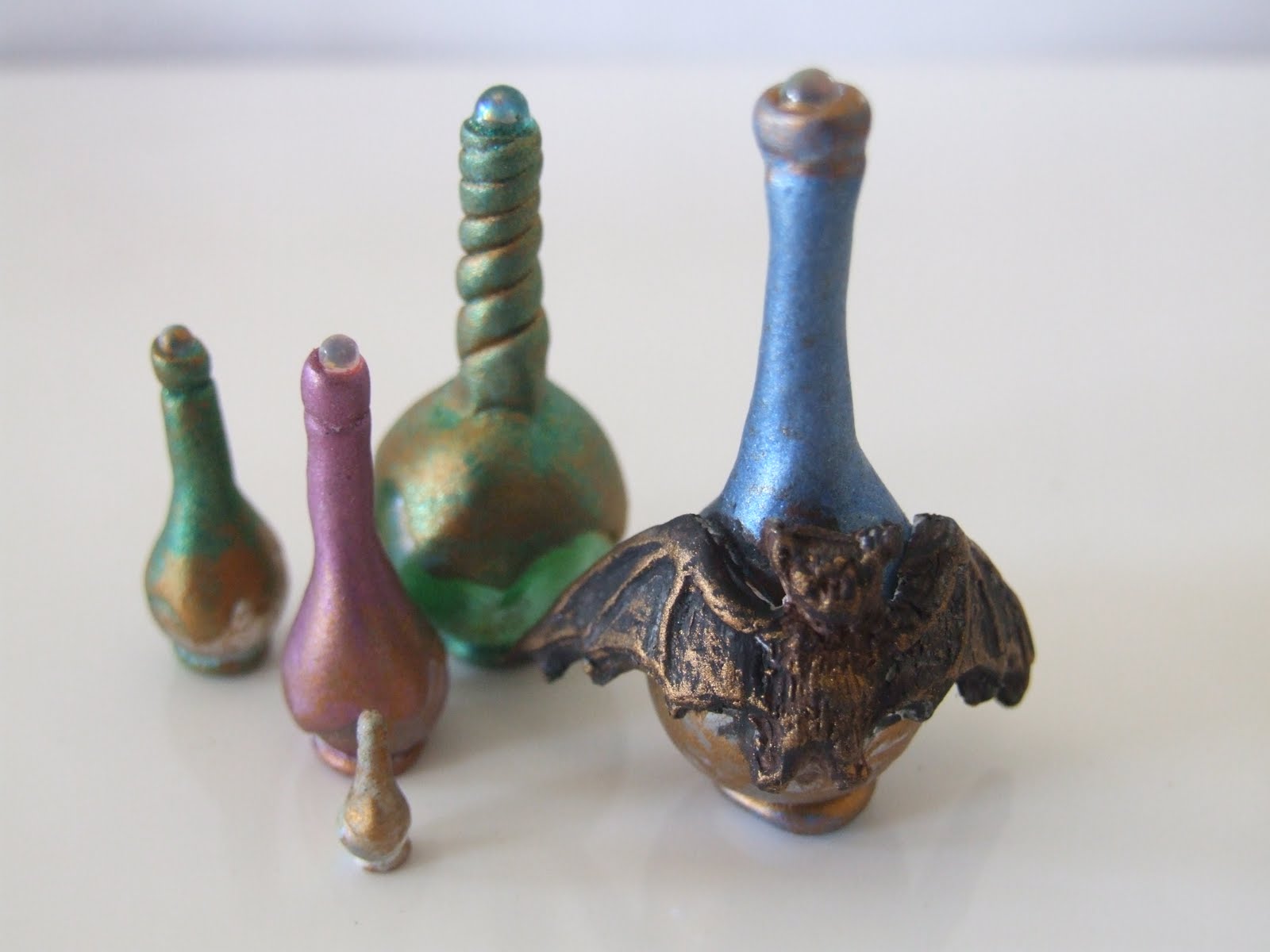 Bat Bottle... Art Miniatures