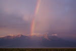 Rainbow over Blanca Peak