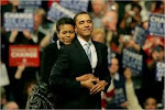 Michelle and Barack