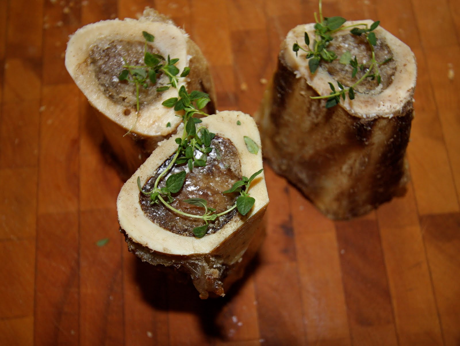 Dine Well Roasted Bone Marrow