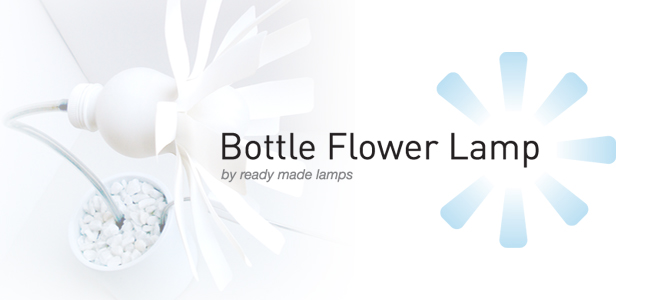 Bottle Flower Lamp