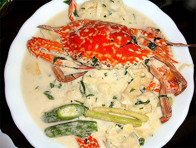 Ginata-ang tambo with kasag