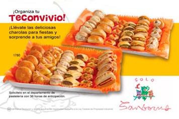 I ♥ SANBORNS...: Para BOCADILLOS deliciosos... ¡TECONVIVIO de SÓLO SANBORNS!