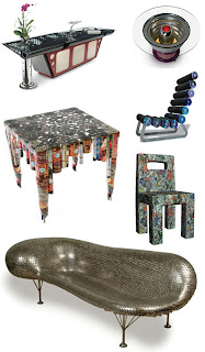 Furniture with Recycled Materials