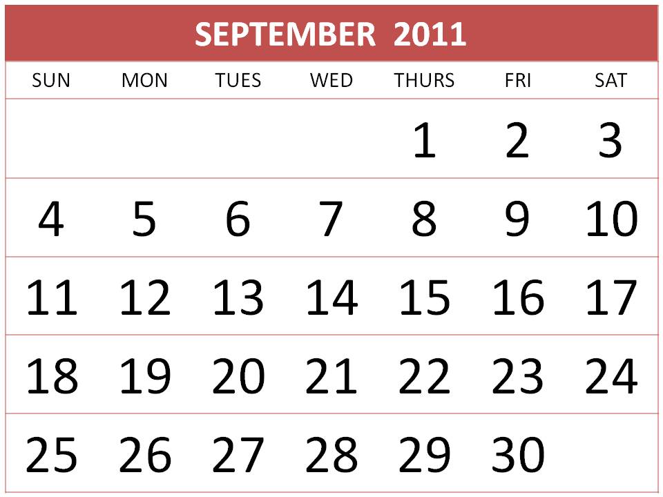 On this website you can find : Free September 2011 Calendar Printable / 2011 